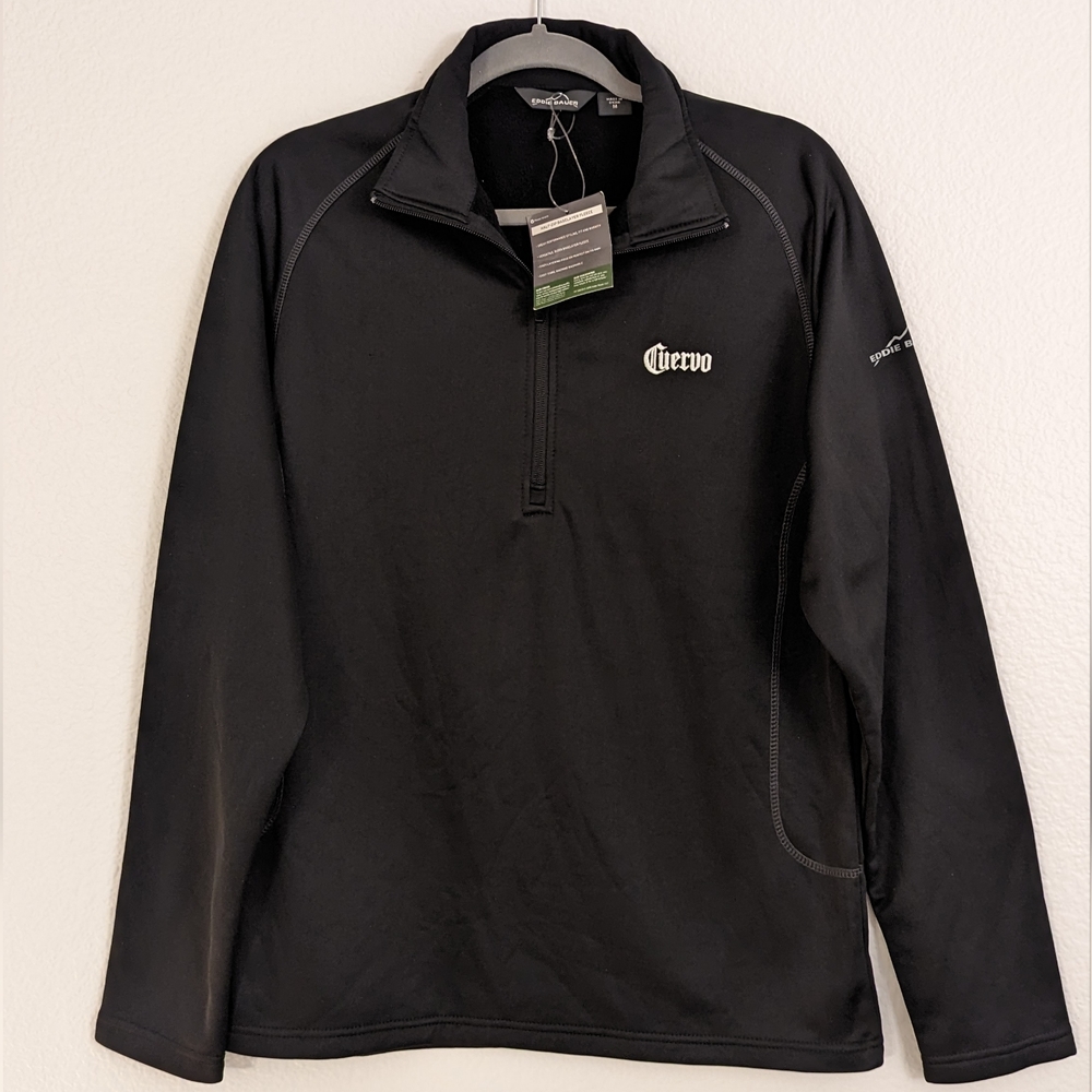 Eddie Bauer Jose Cuervo half-zip baselayer fleece NWT size M
